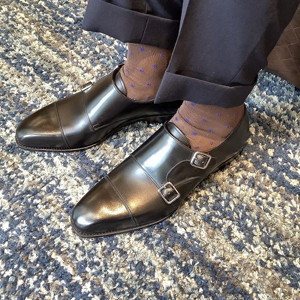 カルミナ ダブルモンク UK8E インカラスト 新作カルミーナのダブルモンク ラスト「クスティチュ(COSTITX