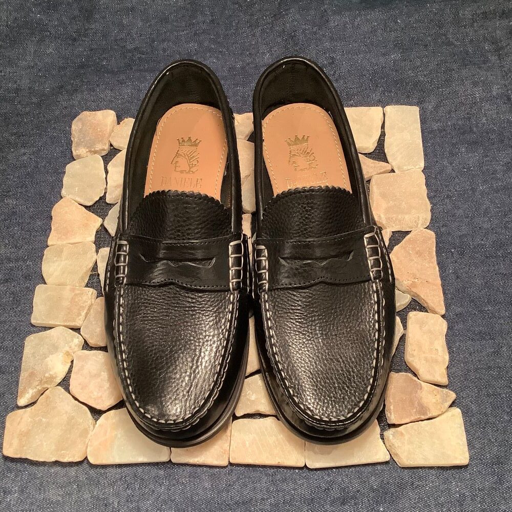 イタリア製 D.Lepori ダニエルレポリ 革　モカシン　 茶 J7CV8rH6frXbGggOtE4m.JPG