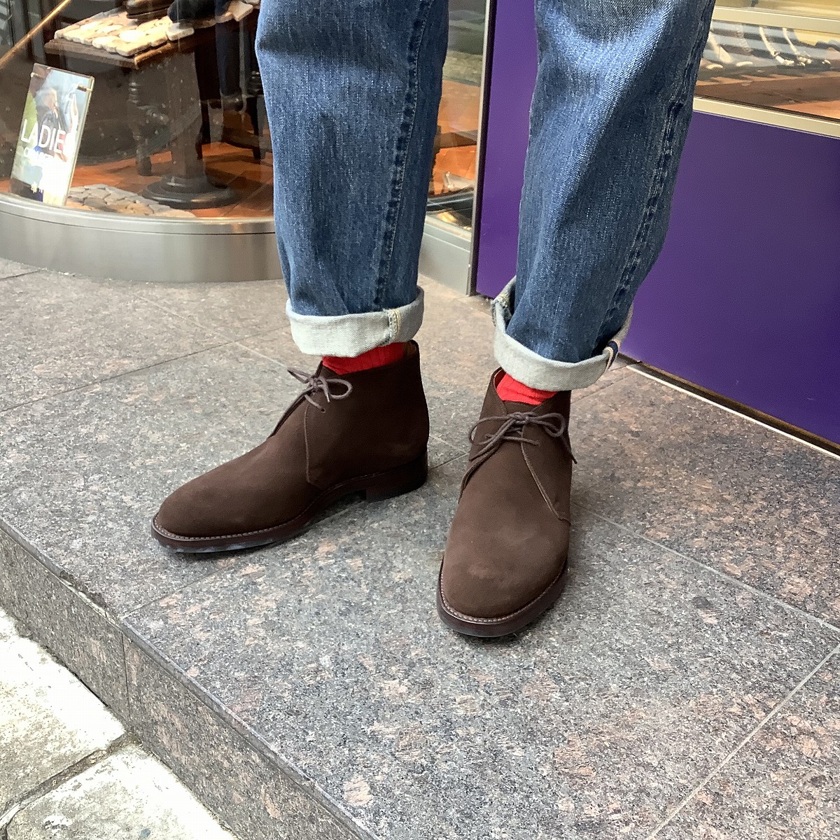 着用数回　CROCKETT＆JONES　CHERTSEY　8E　ダークブラウン 着用数回 CROCKETT＆JONES CHERTSEY 8E ダークブラウン - メルカリ