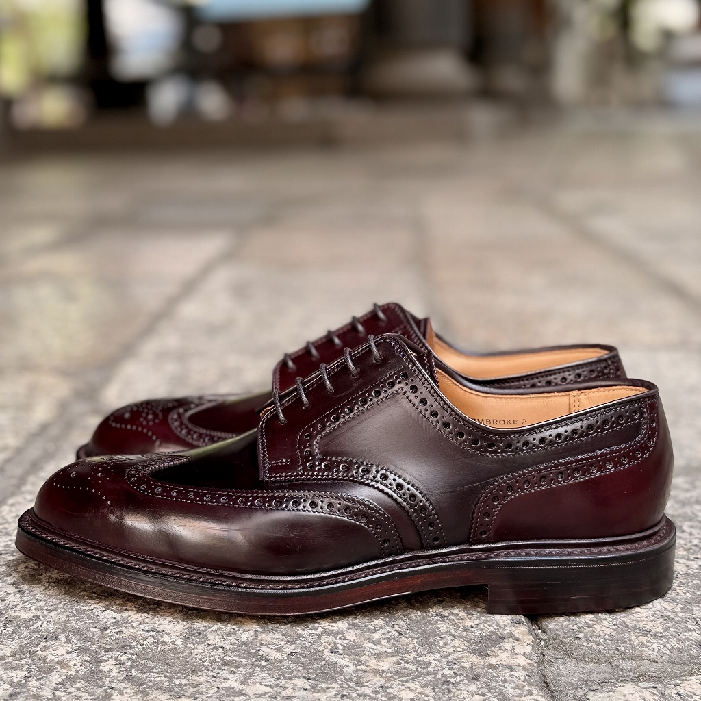 Crockett＆Jones PEMBROKE2 コードバン ホーウィン社 8E Crockett＆Jones PEMBROKE2 コードバン ホーウィン社 8E