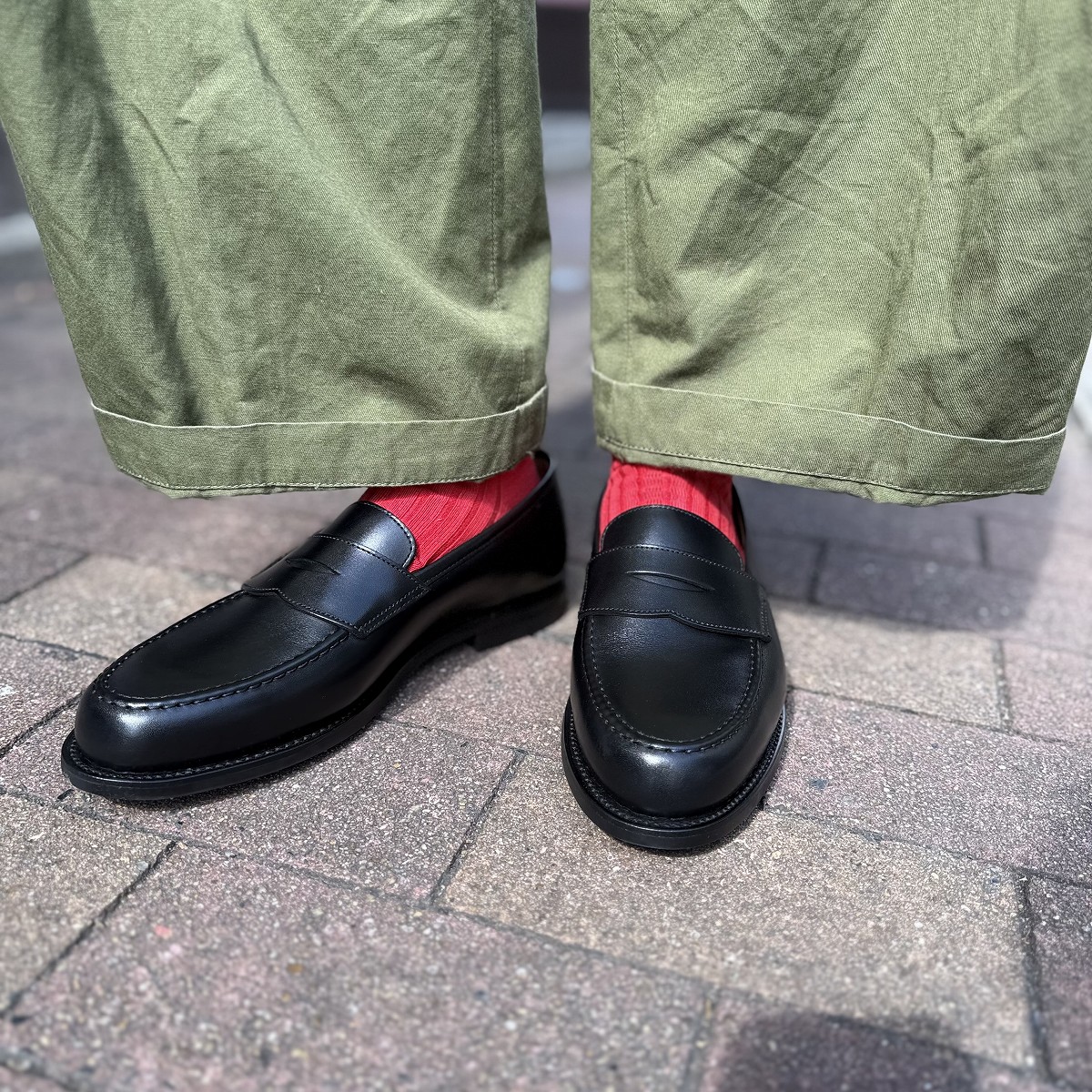 クロケット&ジョーンズ　ボストン2 ローファー黒　5.5 シューツリー付き クロケット&ジョーンズ ボストン2 ローファー黒 5.5 シュー