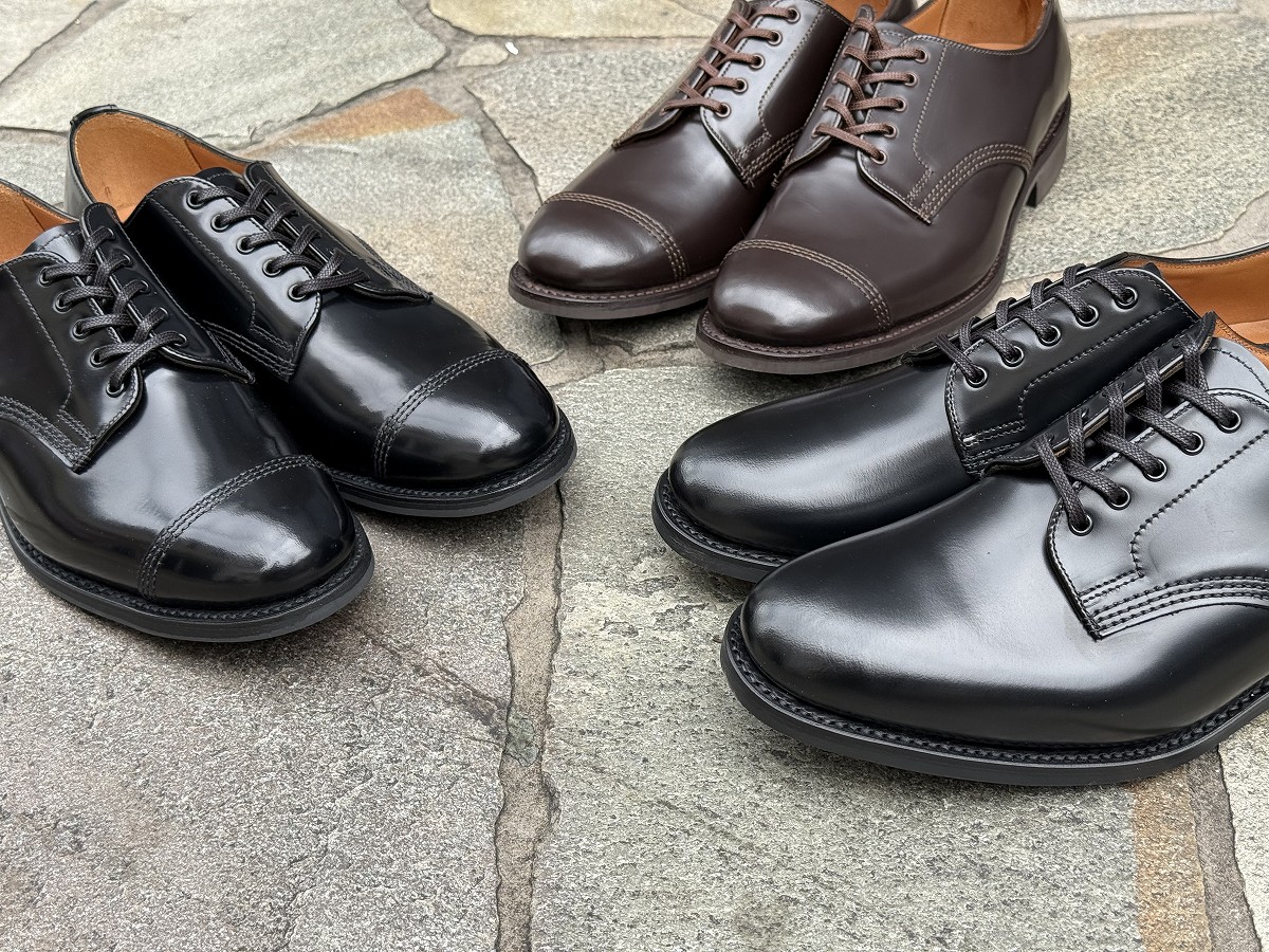 最終値下げサンダースオフィサーシューズ6h SANDERS（サンダース）Officer Shoe（オフィサーシューズ