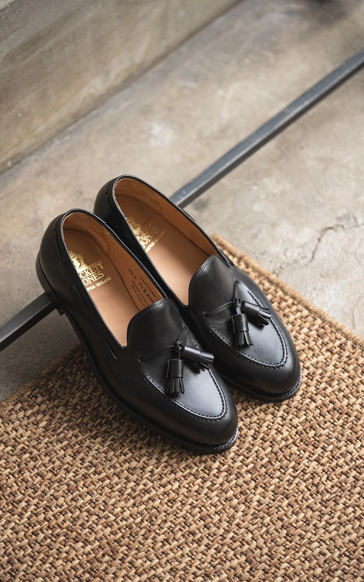 美品　クロケットジョーンズ キルトタッセルローファー 20262 ブラック 楽天市場】クロケット&ジョーンズ CROCKETT&JONES タッセルローファー