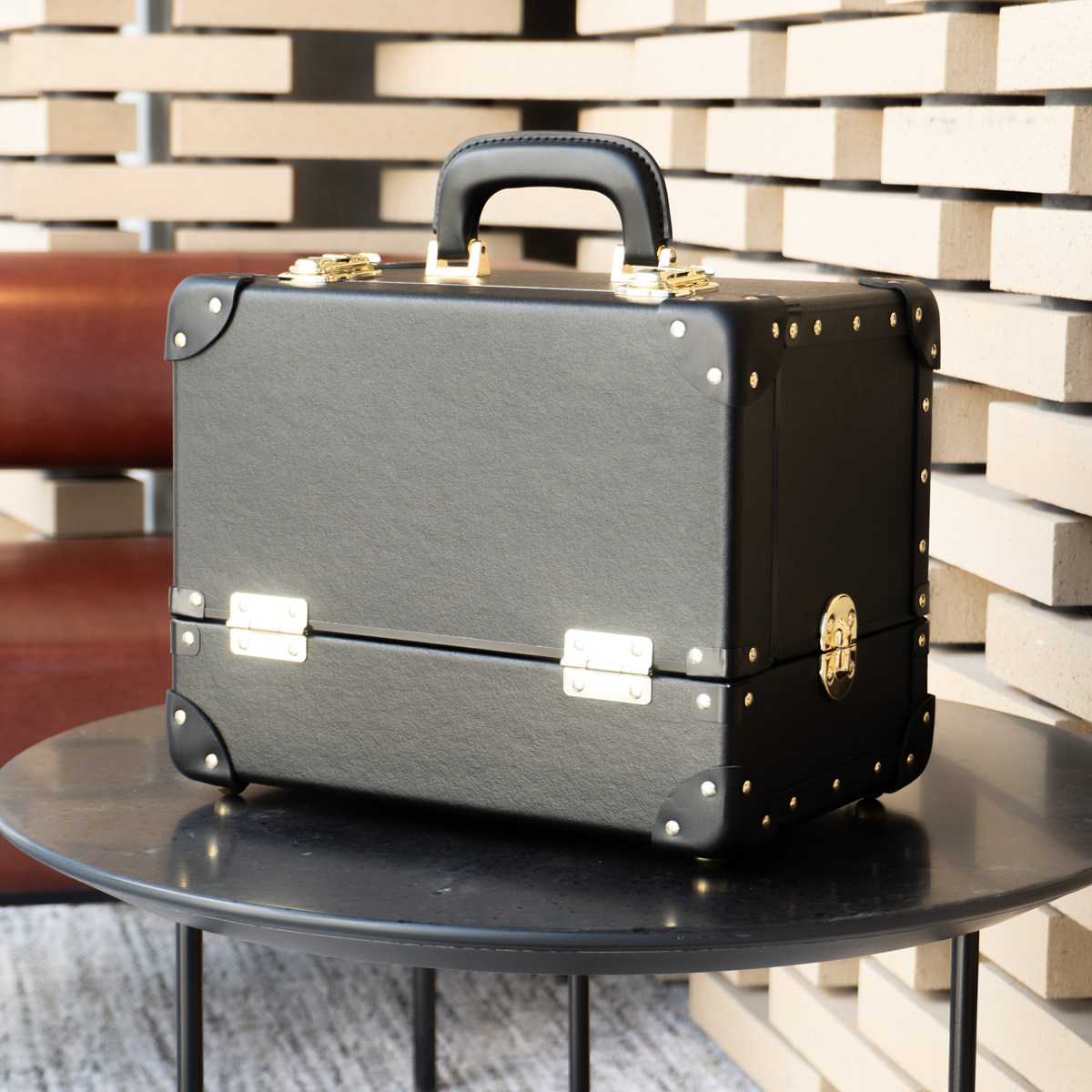 タイムボイジャー メンテナンスボックス シューケアボックス 革靴ライフを充実させる靴磨きグッズ専用の収納ボックス「タイム