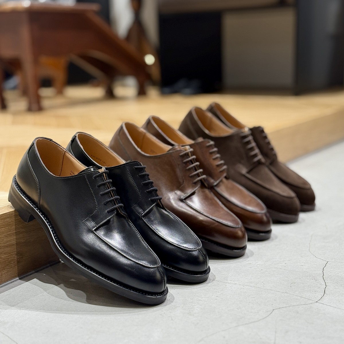 CROCKETT＆JONES(クロケット&ジョーンズ)の汎用性抜群のユーチップ