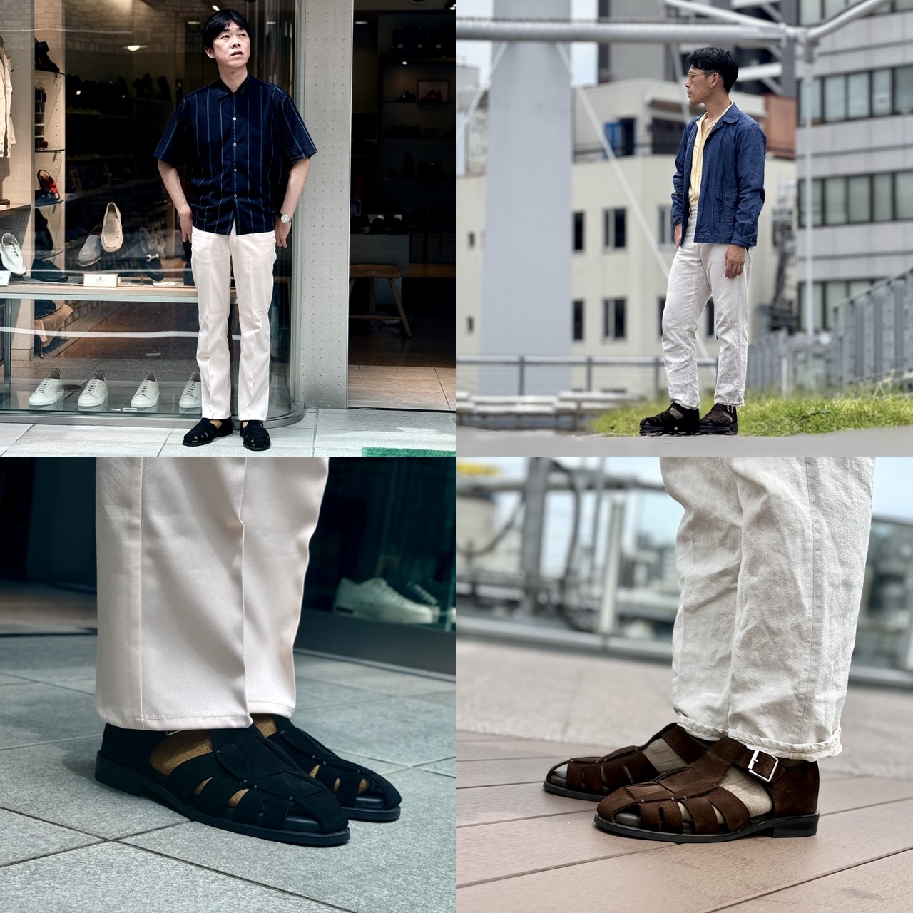 大人の夏はこれでいい。トレーディングポストのグルカサンダルで組む